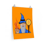 Originals Bitcoin Wizard Art Print
