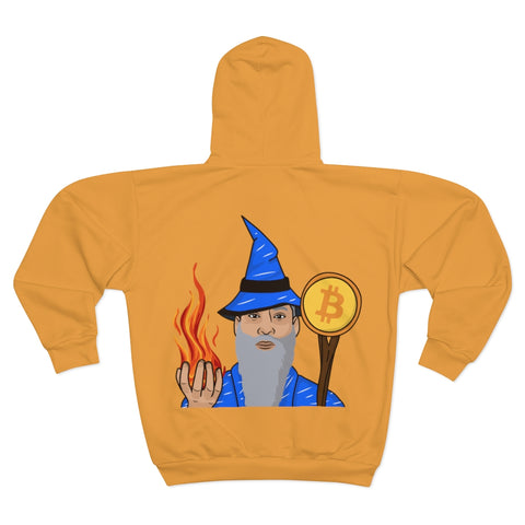 Originals Bitcoin Wizard Zip Hoodie