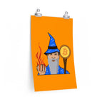 Originals Bitcoin Wizard Art Print