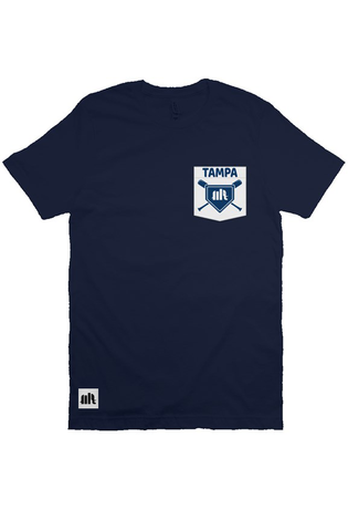 Hometeam Tampa Bay Baseball Pocket Tee