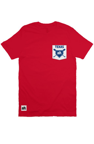 Hometeam Texas Baseball Pocket Tee